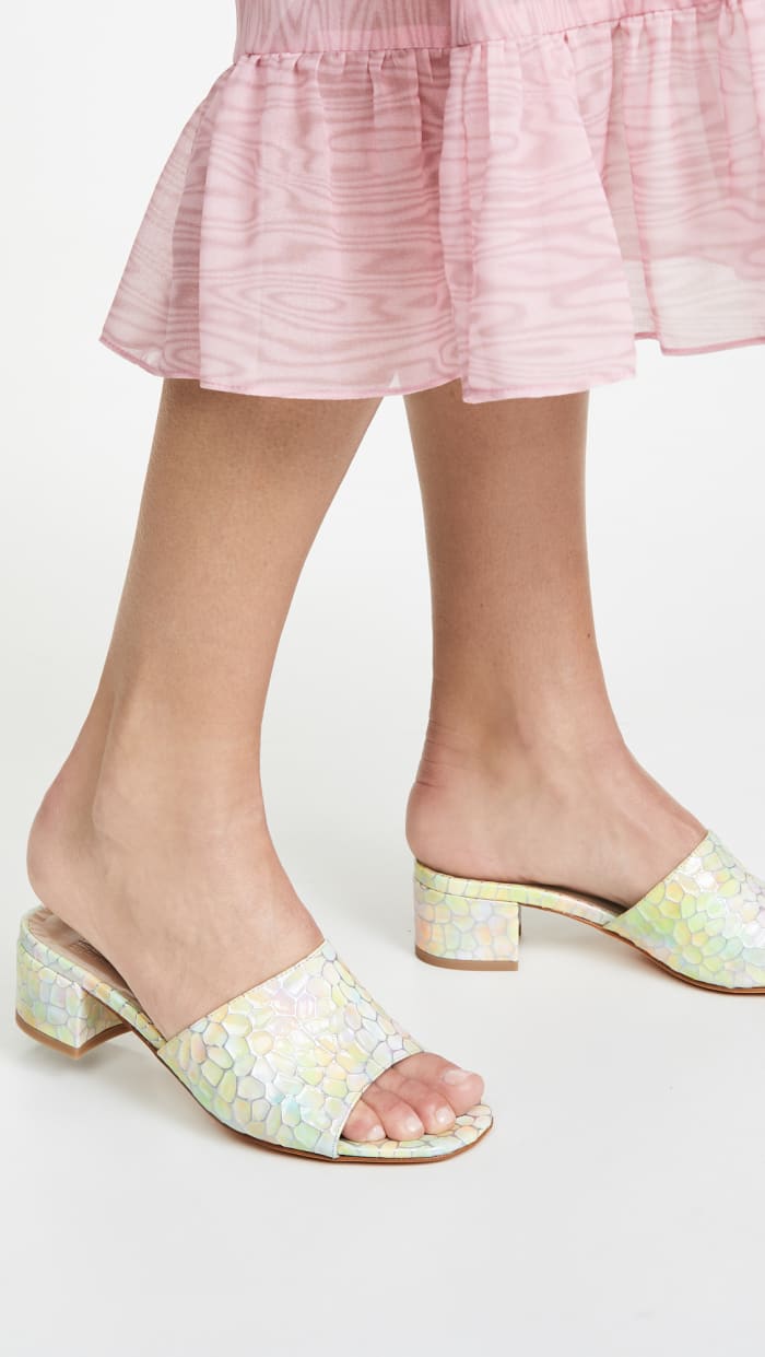 Maryam Nassir Zadeh Agatha slides, $363, available here. Photo: Shopbop