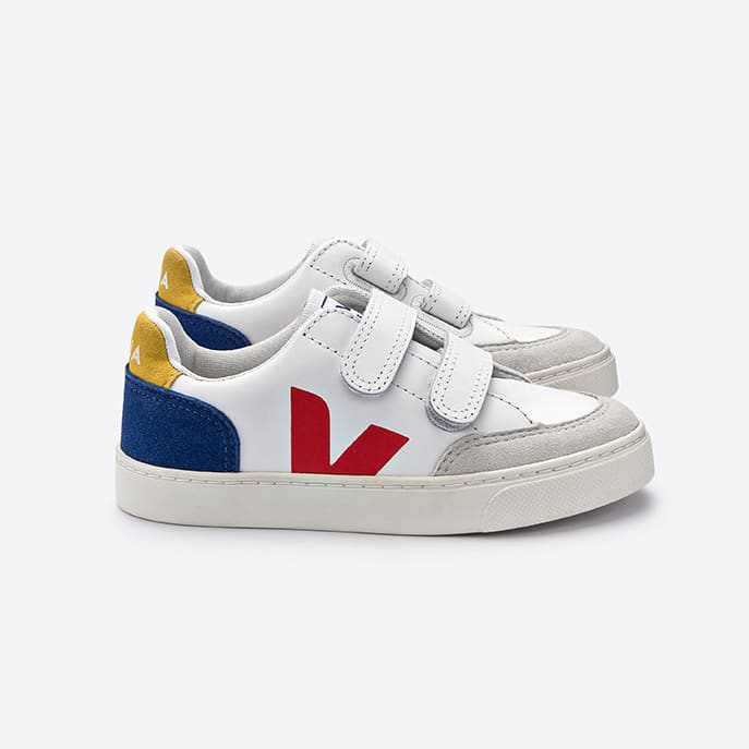 Veja V-12 Multico Indigo Sneakers, $79, available here.