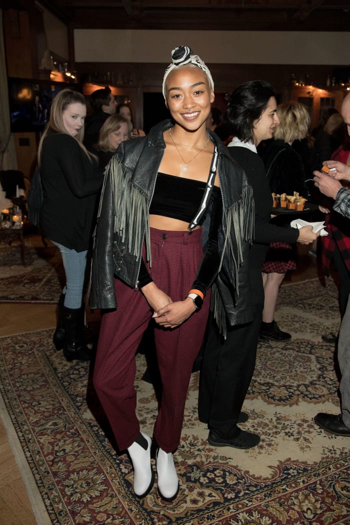 Gabrielle at a preview of 'Sabrina’ at the Spellman House last October. Photo: Sarjoun Faour/Getty Images for Netflix