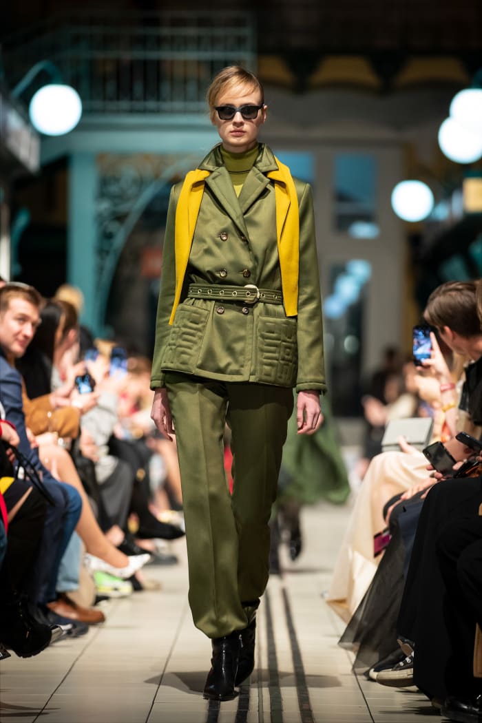 A look from the Katti Zoob Fall 2019 collection. Photo: Courtesy of Budapest Central European Fashion Week