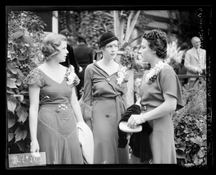 An image on display at Chicago History Museum's new exhibition, "Silver Screen to Mainstream: American Fashion in the 1930s and '40s." Photo: Courtesy of the Chicago History Museum