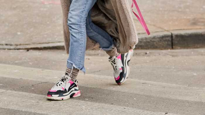 classy leather sneakers