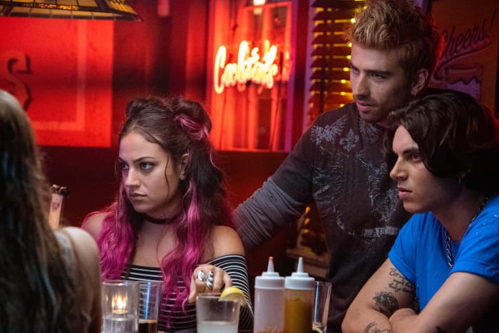 L-R: Sarkis as Molly, Swen Temmel as Jace and Samuel Larsen as Zed in 'After.' Photo: Courtesy of Aviron Pictures