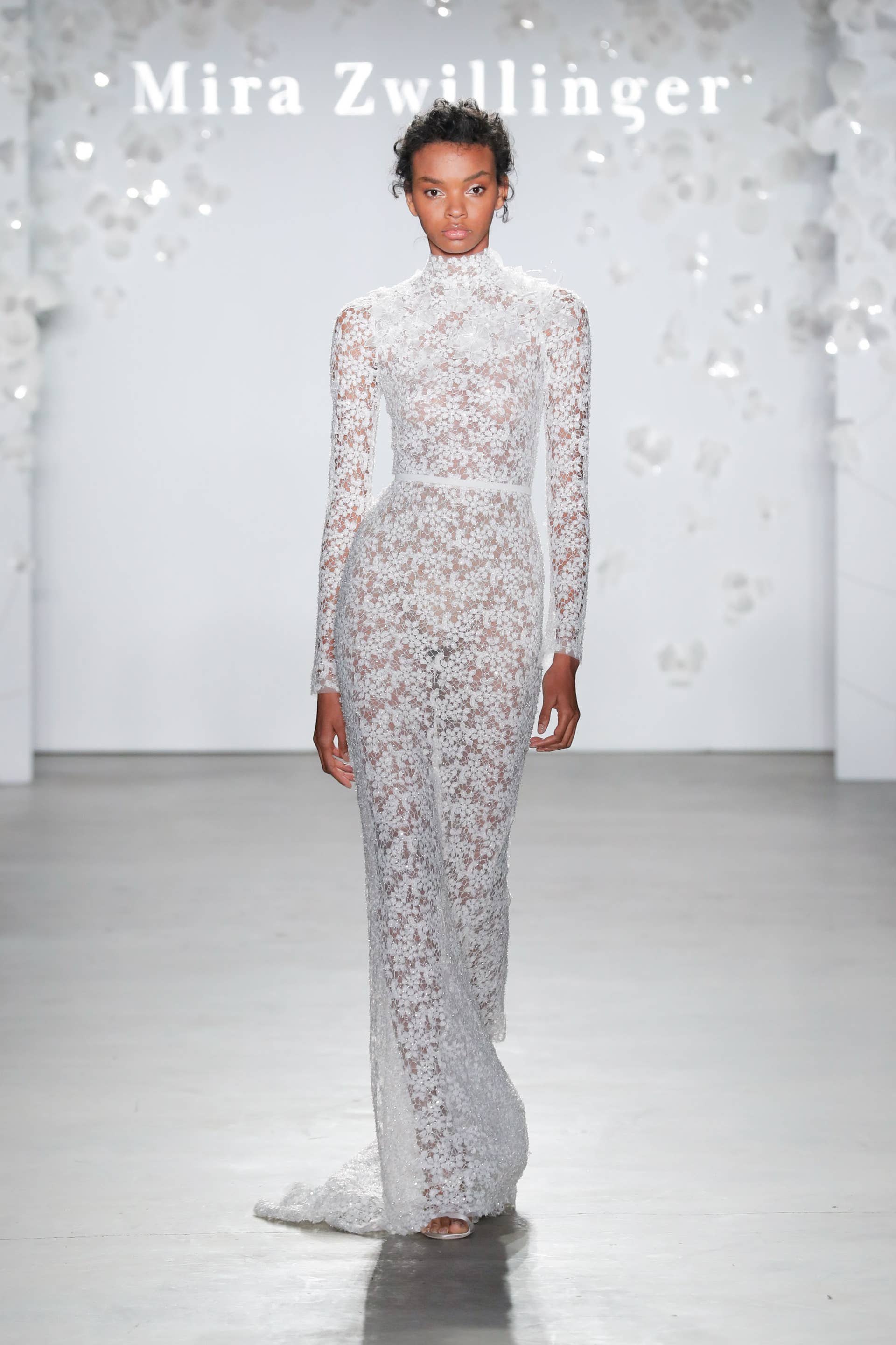 A look from the Mira Zwillinger Spring 2020 bridal collection. Photo: Courtesy of Mira Zwillinger