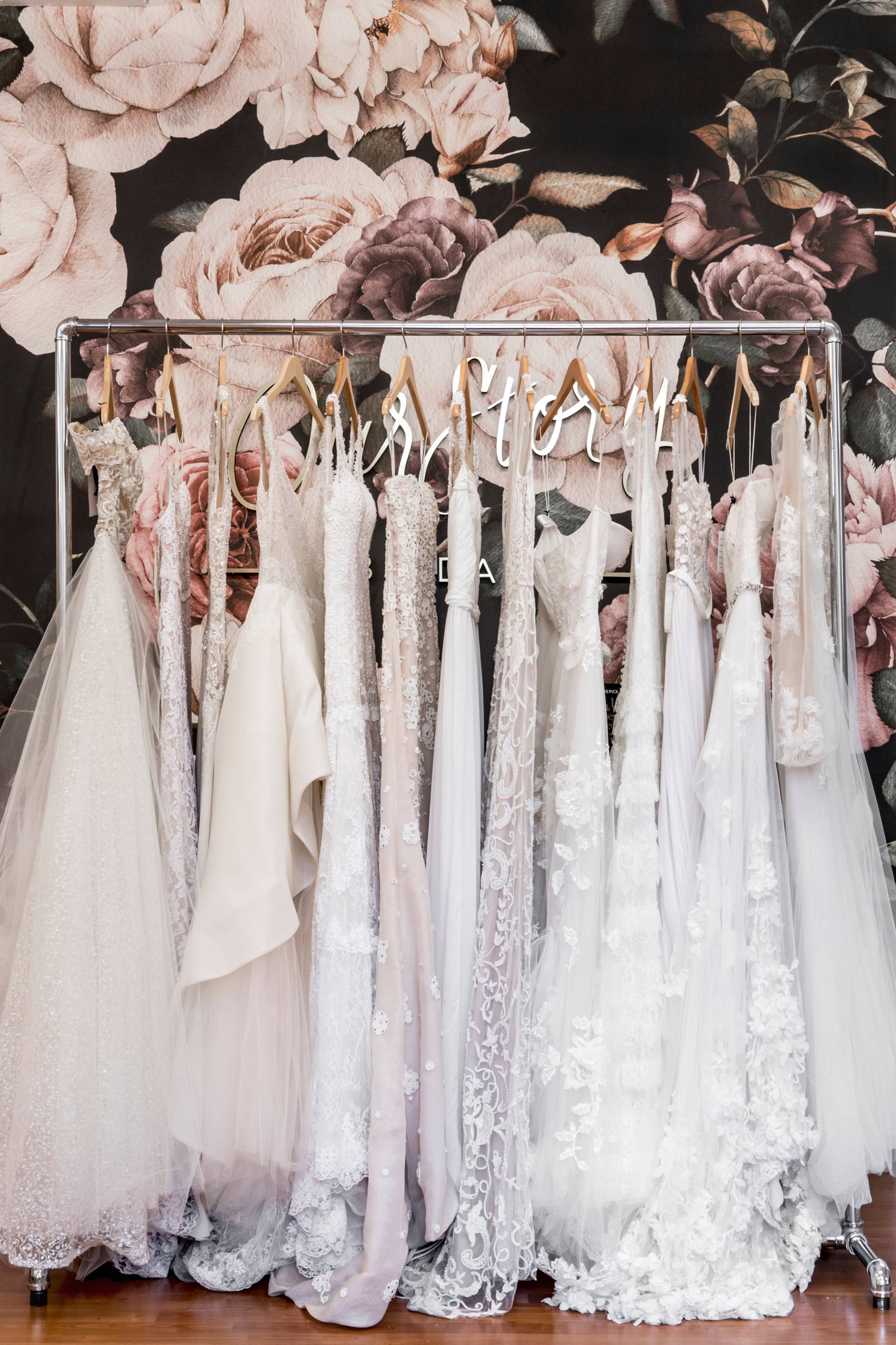 The Our Story Bridal boutique in New York. Photo: Coni Tarallo/Courtesy of Our Story Bridal