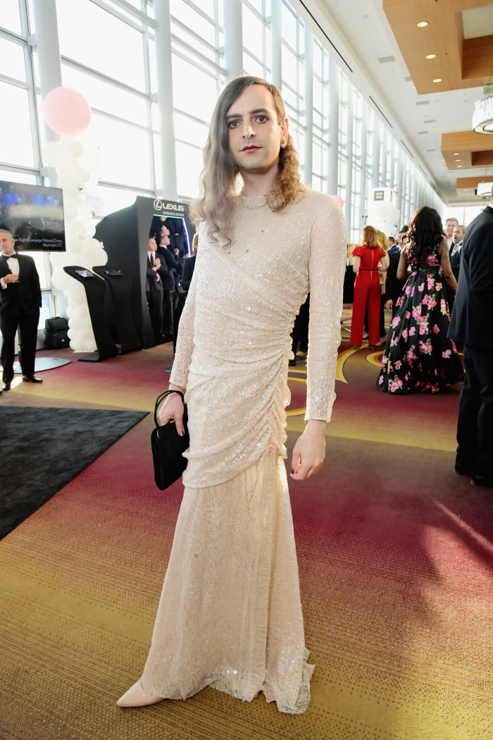 Jacob Tobia attends The Human Rights Campaign 2019 Los Angeles Gala Dinner at JW Marriott Los Angeles at L.A. LIVE on March 30, 2019 in Los Angeles, California. (Photo by Charley Gallay/Getty Images for The Human Rights Campaign )