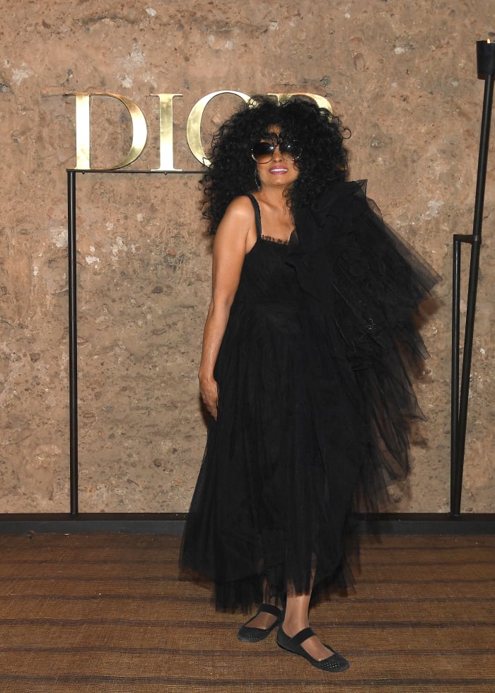 Diana Ross at the Dior Cruise 2020 show in Marrakech, Morocco. Photo: Pascal Le Segretain/Getty Images