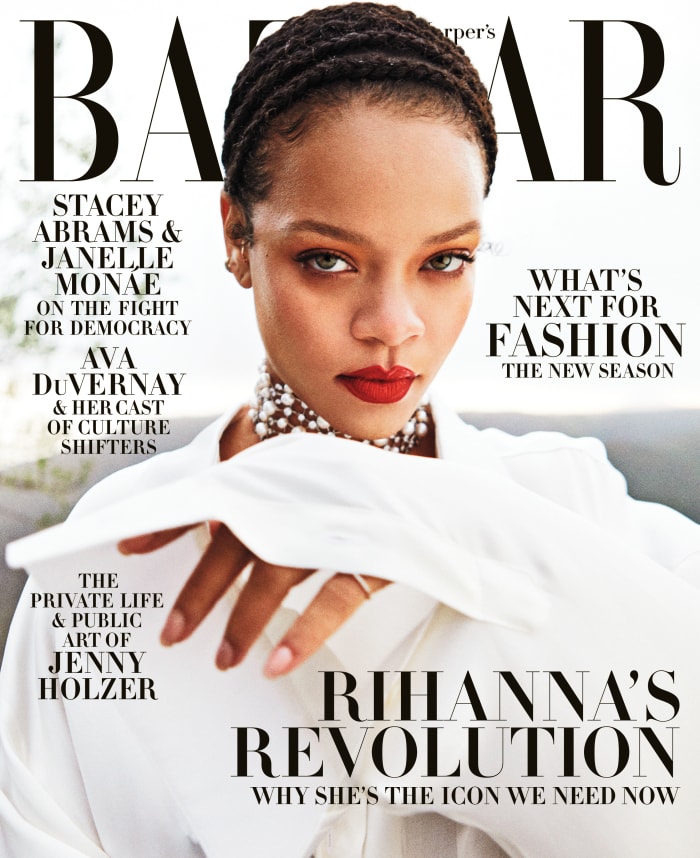 Rihanna Covers All 'Harper's Bazaar' September Issues Globally ...