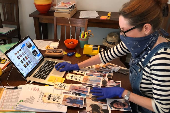 Appel helps 'Love in the Time of Corona' actors create their continuity lines, while adhering to filming protocols, from home.
