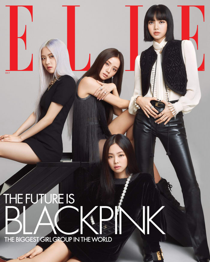 fashion fashion Elle October 2020 Issue Blackpink