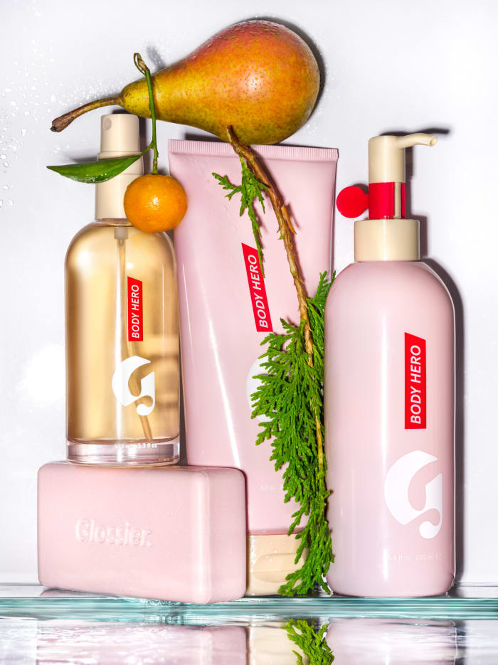 Glossier's The Complete Body Hero Collection, $70, available at Glossier.com.