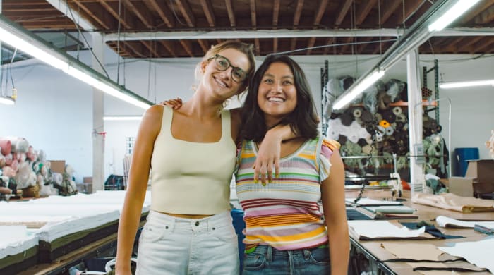 Jensen Neff and Ellie Chen, Oddli's co-founders and CCO and CEO, respectively.