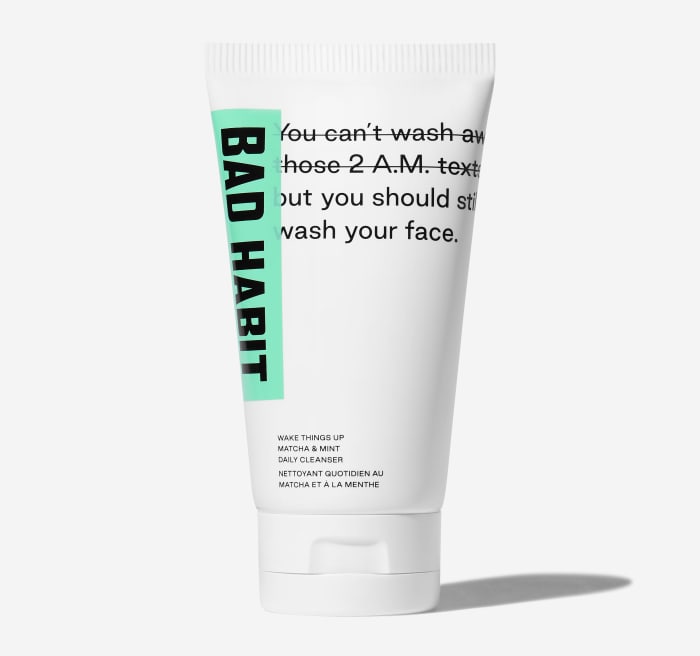 Wake Things Up Matcha & Mint Daily Cleanser, $19, available here.