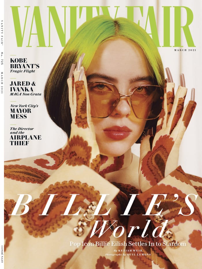 billie eilish vanity fair cover