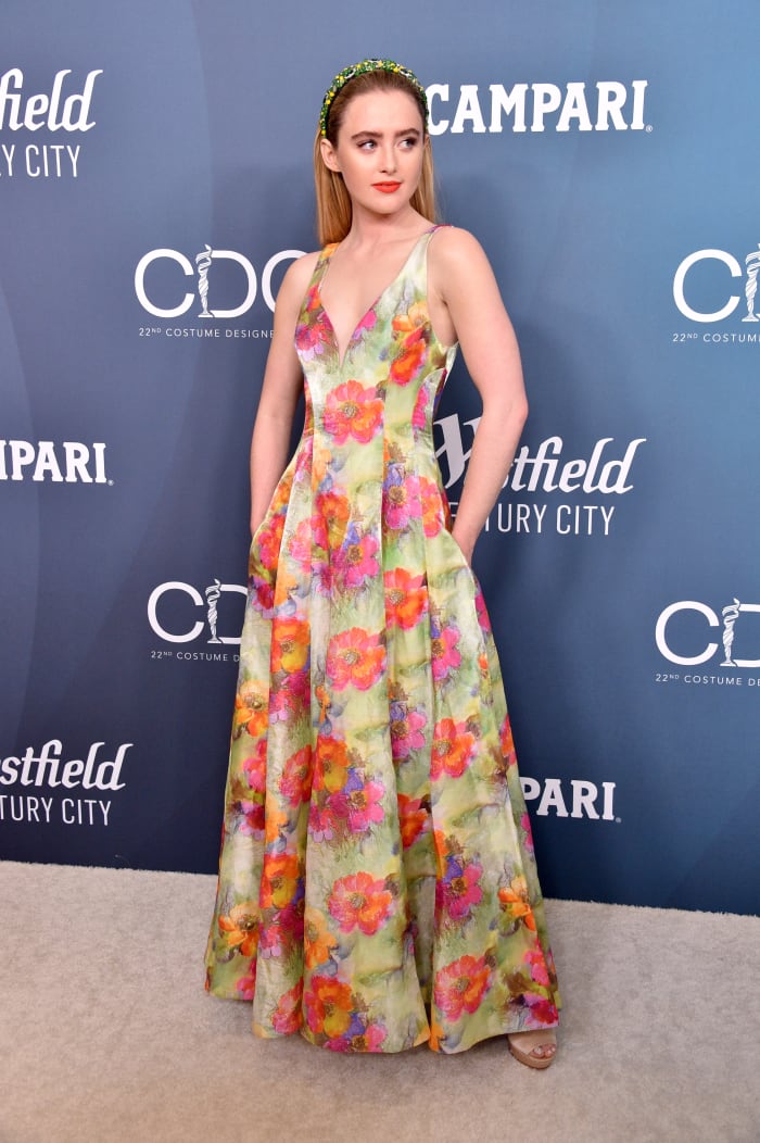Kathryn Newton in Prabal Gurung at the Costume Designers Guild Awards.