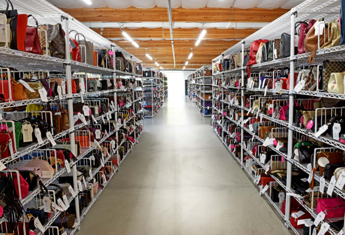 Where the Fashionphile magic happens, aka its campus in Carlsbad, Calif.
