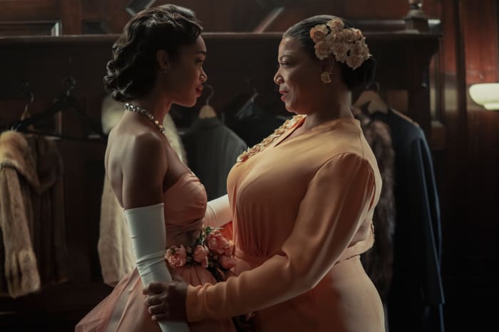 Camille and an imagined moment with Hattie McDaniel (Queen Latifah).