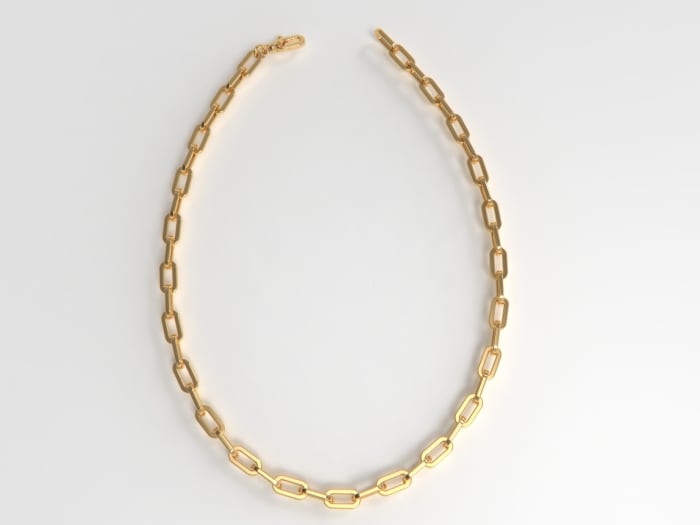 The Chain Even In The Bubble Bath Necklace with Diamonds, $549-$4,499, Available here. 