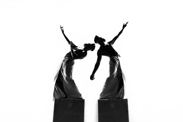 Moses Sumney starring in a short film debuting the collaboration between Thom Browne and Beats by Dre.