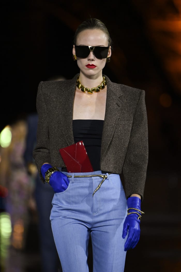 The Real Star of the Saint Laurent Spring 2022 Show Is This Pretty ...