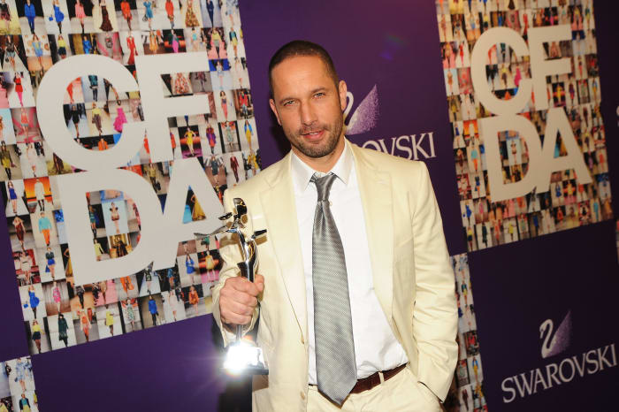 Alexis Bittar at the 2010 CFDA Awards, where he won Accessories Designer of the Year.