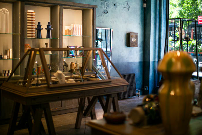 One of Alexis Bittar's six retail locations, on Prince Street in New York City.