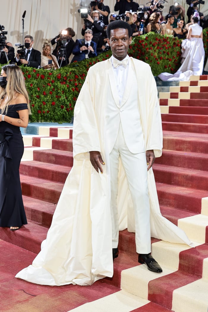 Victor Glemaud's 2022 Met Gala Look Is an Homage to André Leon Talley