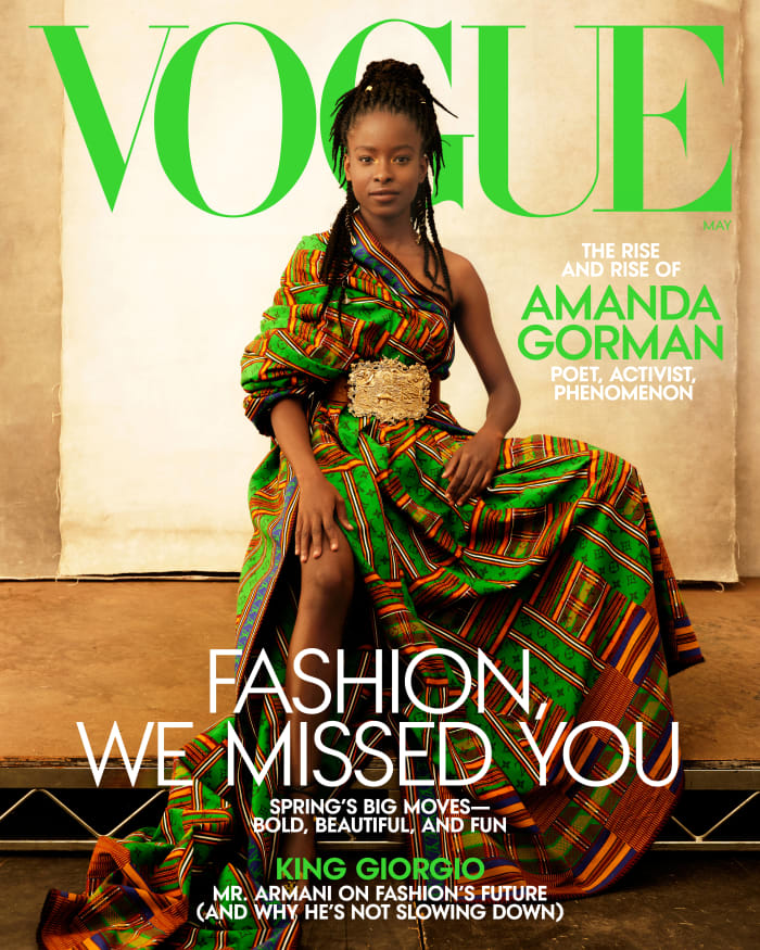 Amanda Gorman Covers the May Issue of 'Vogue' Fashionista