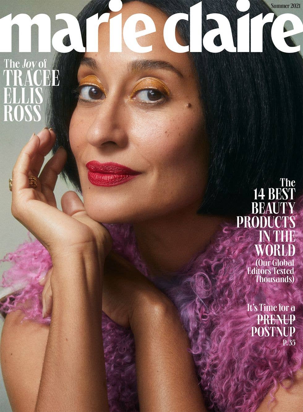 Must Read Tracee Ellis Ross Covers �Marie Claire,� J.Crew