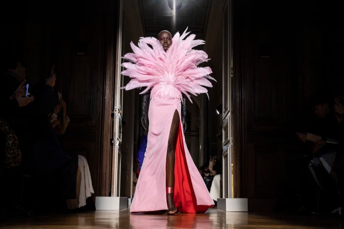 A look from the Valentino Spring 2020 Couture collection. 