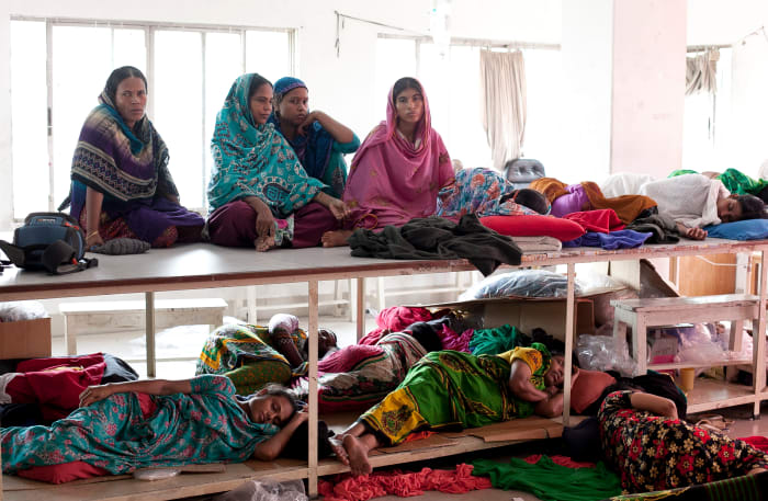 Garment workers have repeatedly gone on hunger strikes in Bangladesh due to unpaid wages.