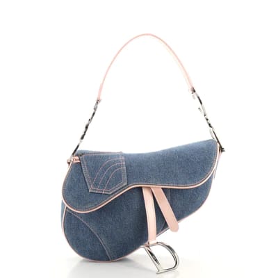 christian-dior-vintage-saddle-bag-denim
