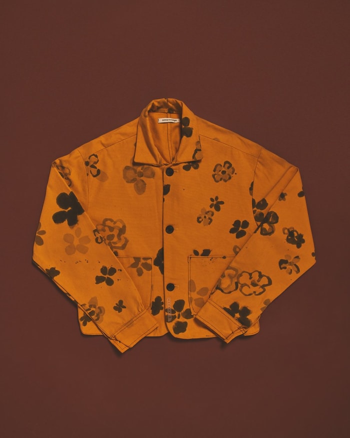 CONNOR+MCKNIGHT+floral-workwear jacket
