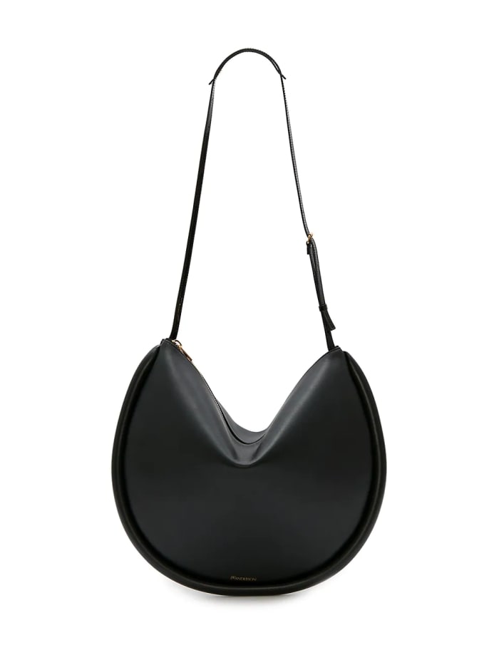 jw anderson large bumper moon leather shoulder bag