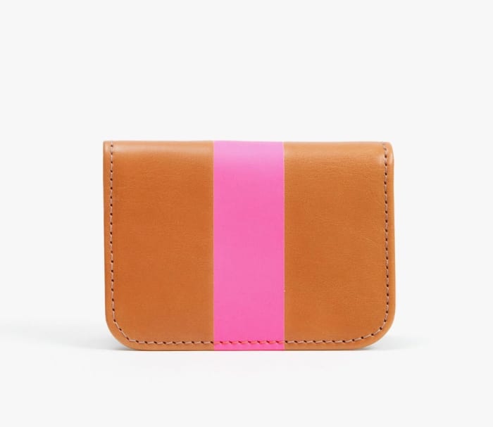 clare-v-card-case-natural-leather-pink-neon-stripe