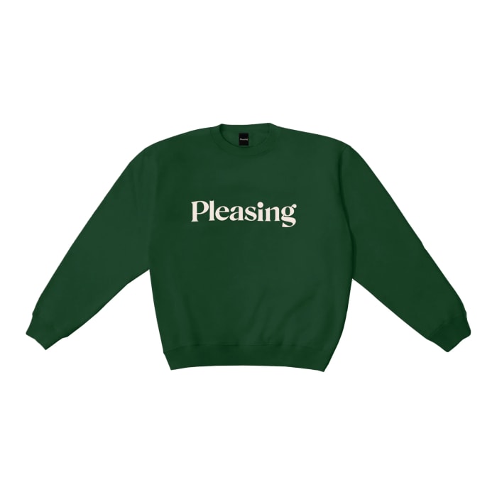 PLEASING CREWNECK FOREST GREEN.jpg