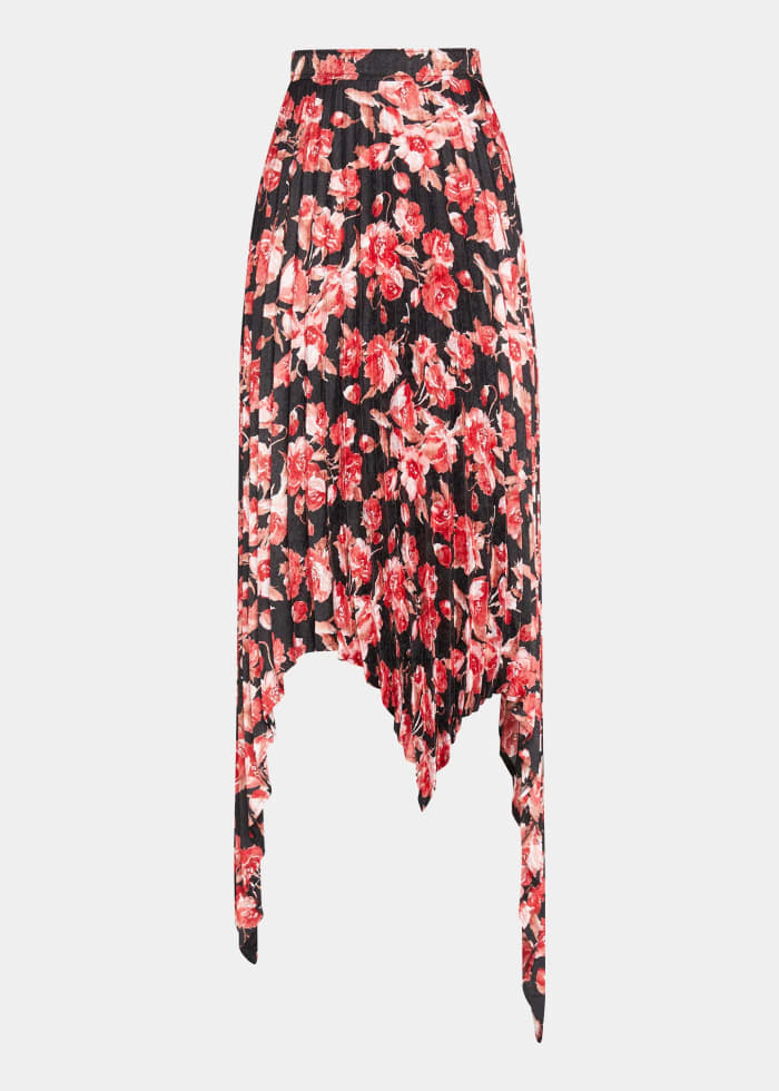 thebe magugu nightmare floral print skirt