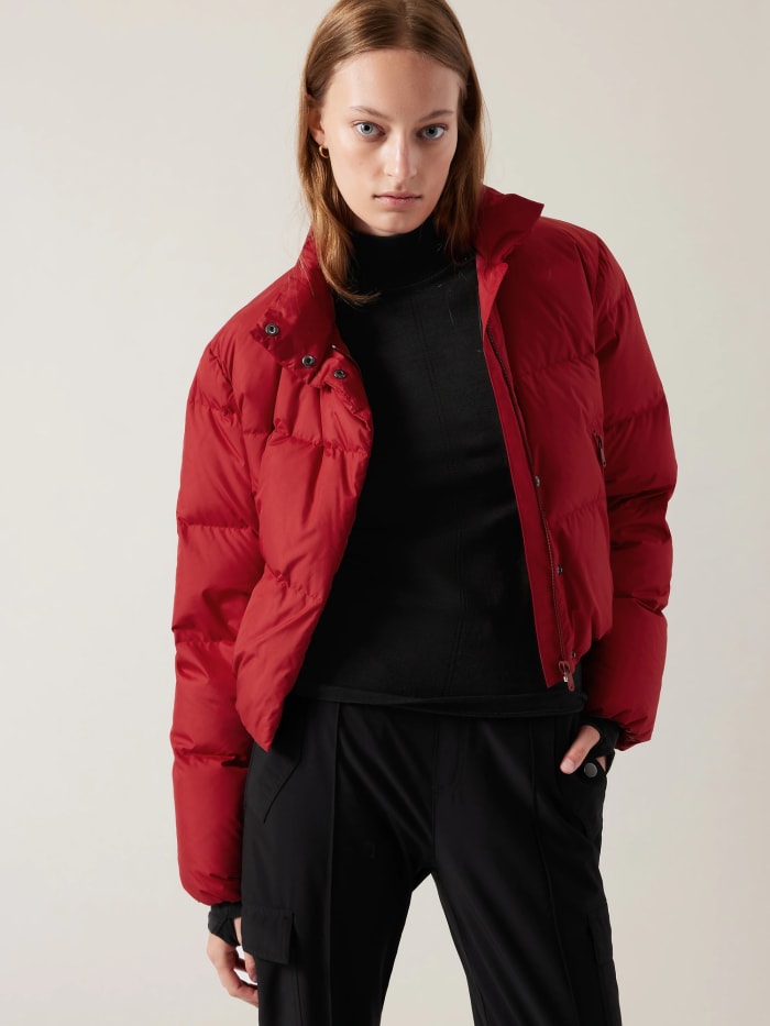 athleta summit down jacket