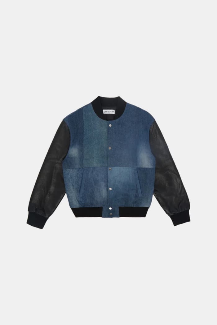 leather jacket eb denim