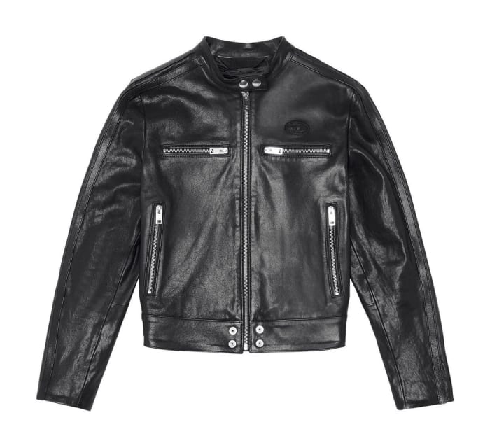 leather jacket diesel