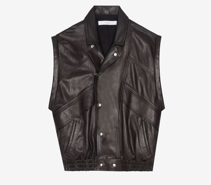 leather vest iro