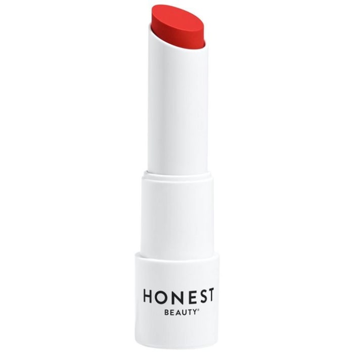 honest beauty lip balm in blood orange
