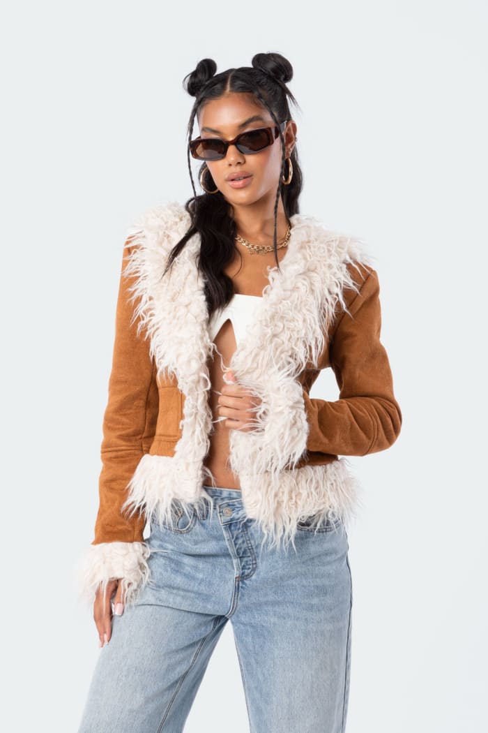 edikted faux fur trim coat1