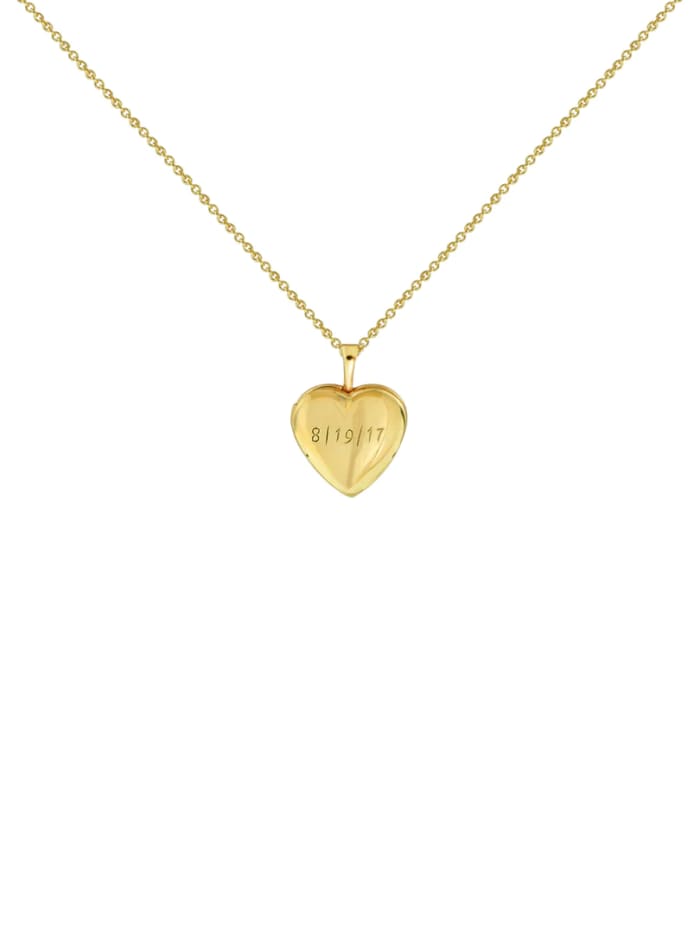 m jewelers heart necklace