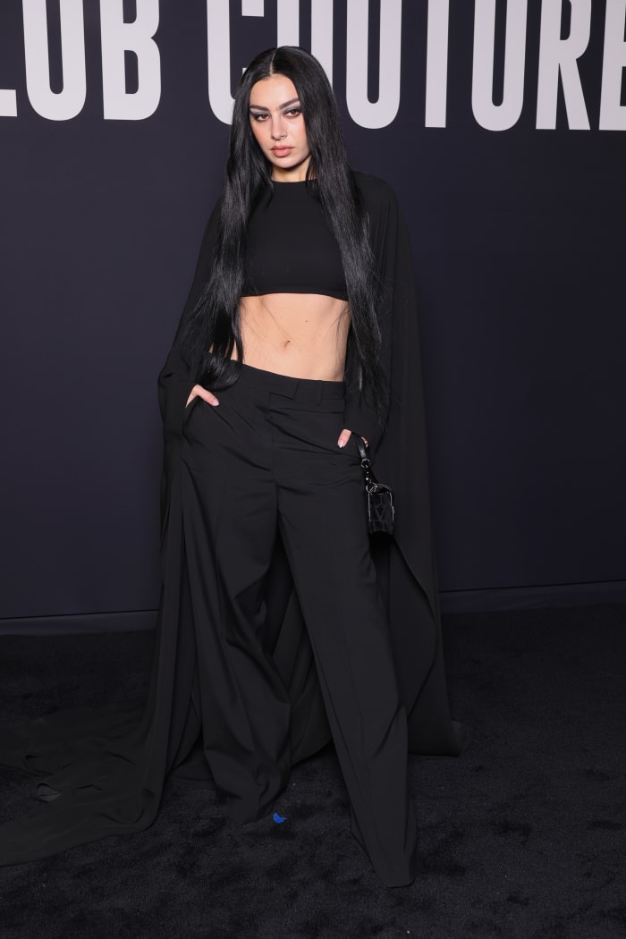 Charli XCX Valentino Spring 2023 Haute Couture Show Paris