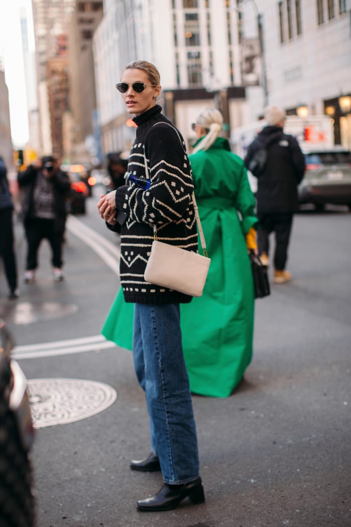 Handbags Made the Outfit on Day 4 of New York Fashion Fall 2023 Week ...