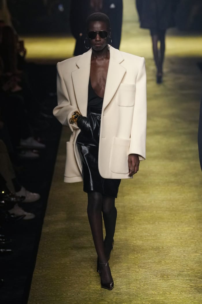 Saint Laurent Fall 2023 Collection - Fashionista