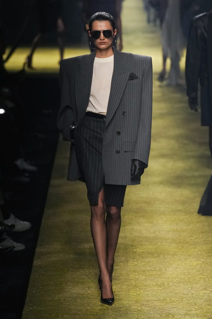 Saint Laurent Fall 2023 Collection - Fashionista