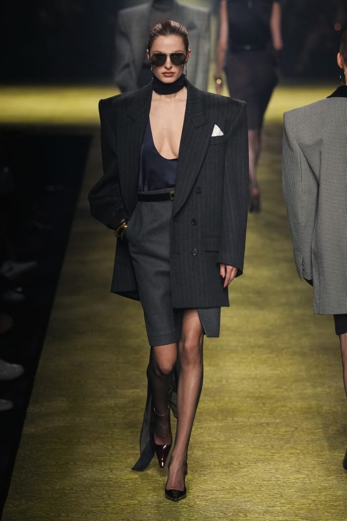 Saint Laurent Fall 2023 Collection - Fashionista