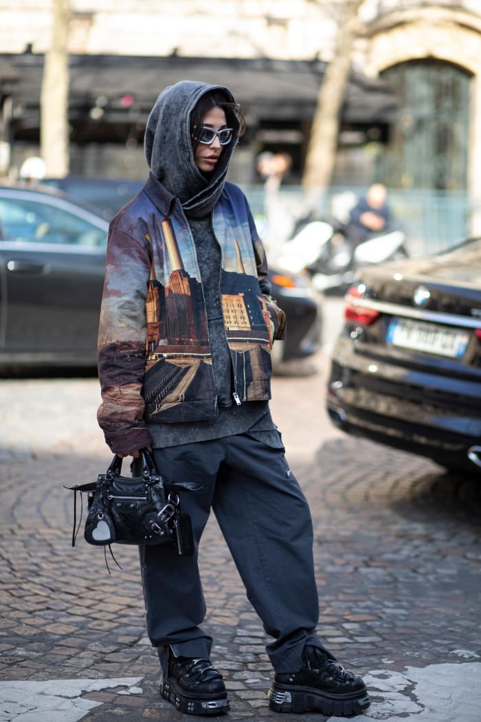 Mini Skirts and Boots Ruled the Streets on Day 2 of Paris Fashion Week ...